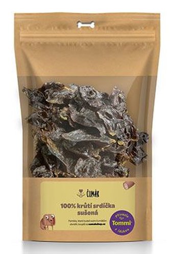 ČUMÁK Pochoutka Krůtí srdíčka sušená 100g
