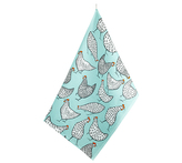 Kuchyňská utěrka 1ks - slepiška - tyrkysová - 50x70 cm - 1ks