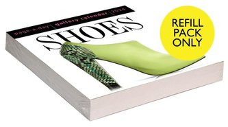 Shoes Page-A-Day(r) Gallery Calendar Refill Pack 2024