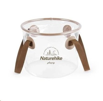 Naturehike skládací nádoba pro skladování/mytí 10l 210g - transparentní