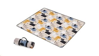 Naturehike malá pikniková deka S 145x170cm 670g - vzor pejsci