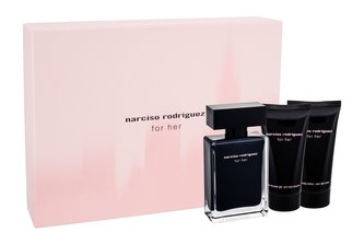 Narciso Rodriguez For Her toaletní voda 50 ml + tělové mléko 50 ml + sprchový gel 50 ml