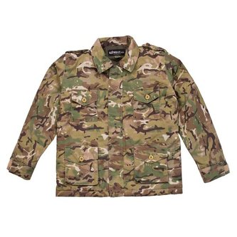 Bunda dětská zateplená maskování BTP vel.9-10