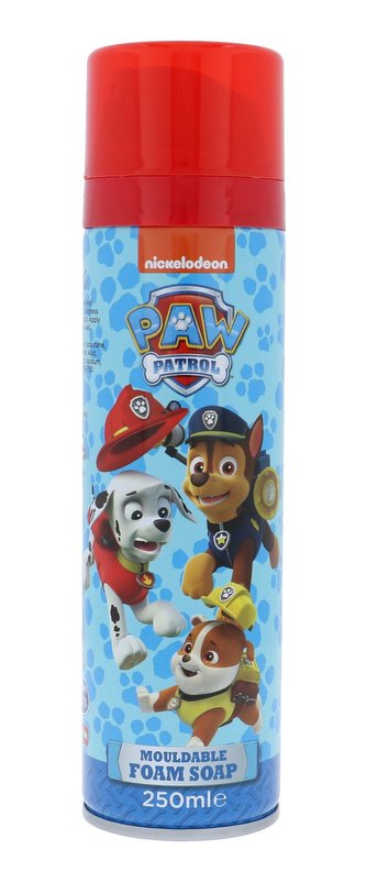 Nickelodeon Paw Patrol Sprchová pěna Mouldable Foam Soap 250 ml pro děti