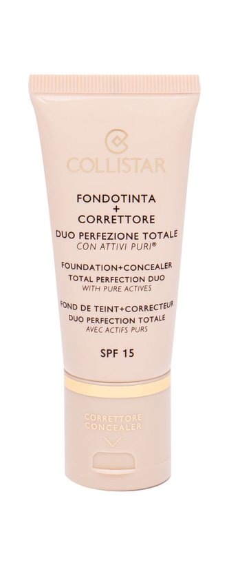 Collistar Foundation + Concealer Makeup 30 ml 4 SPF15 pro ženy