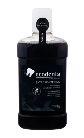 Ecodenta Mouthwash Ústna voda Extra Whitening 500 ml unisex