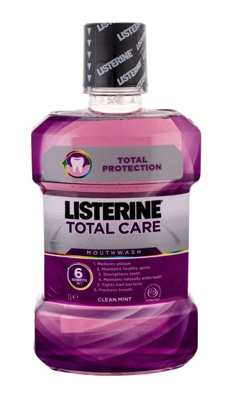 Listerine Mouthwash Ústní voda Total Care Clean Mint 1000 ml unisex