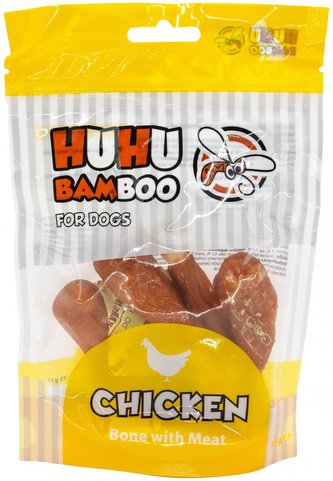 VO Huhubamboo kost s kuřecím 75g VO Huhubamboo kost s kuřecím 75g