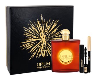 Yves Saint Laurent Opium toaletní voda 90 ml + řasenka Volume Effet Faux Cils N 1 2 ml + tužka na oči Eye Pencil Waterproof 1 0,8 g
