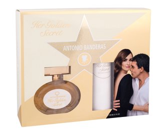 Antonio Banderas Her Golden Secret toaletní voda 80 ml + deodorant 150 ml