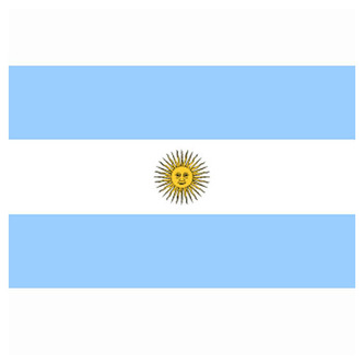 Vlajka státní ARGENTINA
