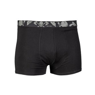 Trenýrky BOXER pánské SKULL ČERNÉ set 2ks vel.XXL
