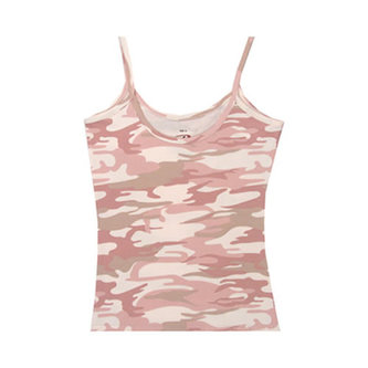 Tílko dámské PINK CAMO BABY vel.M