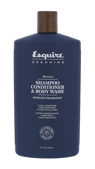 Farouk Systems Esquire Grooming Šampon The 3-In-1 414 ml pro muže Farouk Systems Esquire Grooming Šampon The 3-In-1 414 ml pro muže