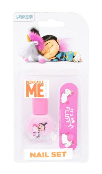 Minions Unicorns lak na nehty 4 ml + pilník na nehty 1 ks