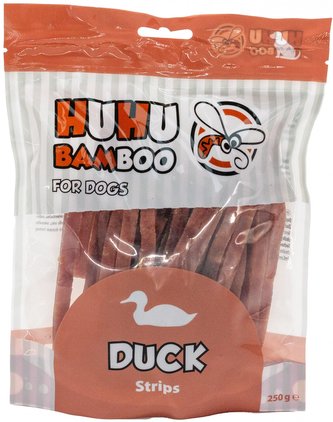 VO Huhubamboo kachní proužky 250g