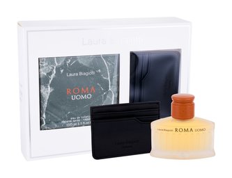Laura Biagiotti Roma Uomo toaletní voda 75 ml + peněženka