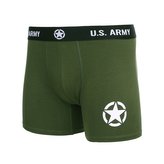 Trenýrky Boxer US Army ZELENÉ vel.M