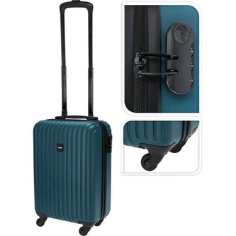 Kufr cestovní na kolečkách 28 l petrolejová Kufr cestovní na kolečkách 28 l petrolejová