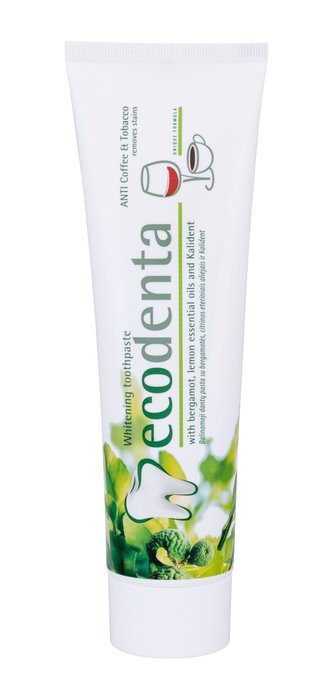 Ecodenta Toothpaste Zubní pasta Whitening ANTI Coffee & Tobacco 100 ml unisex