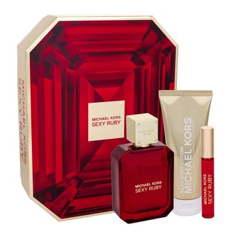 Michael Kors Sexy Ruby parfémovaná voda 100 ml + tělové mléko 100 ml + parfémovaná voda 10 ml Michael Kors Sexy Ruby parfémovaná voda 100 ml + tělové mléko 100 ml + parfémovaná voda 10 ml