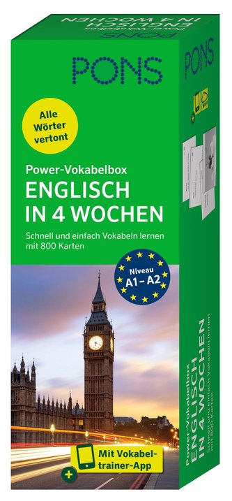 PONS Power-Vokabelbox Englisch