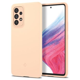 Spigen Thin Fit, cotton peach - Samsung Galaxy A53 5G