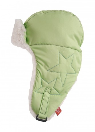 KAISER - Detská čiapka star - veľ. 50/52 (13-24 mesiacov) - Lime
