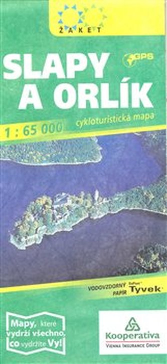 Slapy a Orlík 1:65 000