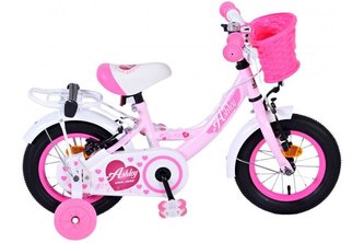 VOLARE - Detský bicykel Volare Ashley - dievčenský - 12" - Pink - Dve ručné brzdy