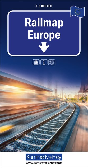 Railmap Europe 1:5Mio.