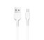 Data kabel HOCO X20 Flash, microUSB, 2.0A, 3m, bílá