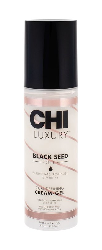 Farouk Systems CHI Luxury Pro podporu vln Black Seed Oil 148 ml Cream-Gel pro ženy Farouk Systems CHI Luxury Pro podporu vln Black Seed Oil 148 ml Cream-Gel pro ženy