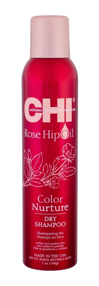 Farouk Systems CHI Rose Hip Oil Suchý šampon Color Nurture 198 g pro ženy