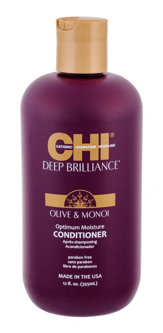 Farouk Systems CHI Deep Brilliance Kondicionér Optimum Moisture 355 ml pro ženy Farouk Systems CHI Deep Brilliance Kondicionér Optimum Moisture 355 ml pro ženy