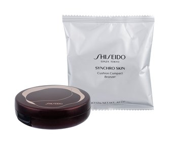 Shiseido Synchro Skin Bronzer Cushion Compact Bronzer 12 g SPF20 pro ženy
