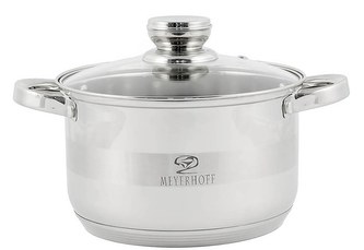 Hrnec Nerez ¤24x12,5cm 5,8L MEYERHOFF s poklicí sklo