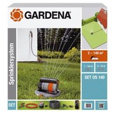 GARDENA výsuvný čtyřplošný zadešťovač OS 140 - sada, 8221-20