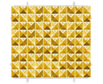 Panel dekoracyjny złoty 3D 30x30cm