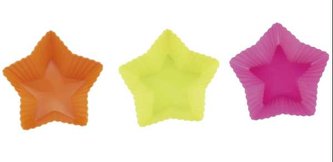 BLAUMANN - Forma silikónová hviezda 6ks,  BL-1273