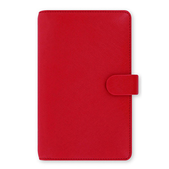 Filofax, Diář Saffiano, osobní compact, červená