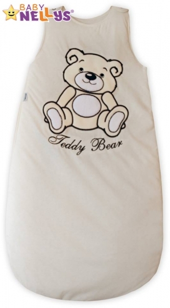 Spací vak Teddy Bear Baby Nellys - smetanový, ecru vel. 1