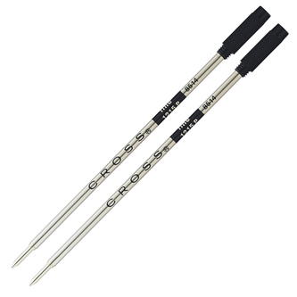 Cross, Náplň Classic Ballpoint do kuličkových per, duopack, (F) tenký, černá
