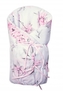 Baby Nellys Bavlněný náhradní povlak, potah na retro zavinovačku LALLY, Plameňák - růžový