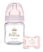 Antikoliková lahvička 120ml + dudlík set Canpol Babies, Mini Girl - Little Princess