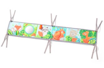 Oboustranná kontrastní knížka pro miminko Friendly Forest , BabyOno