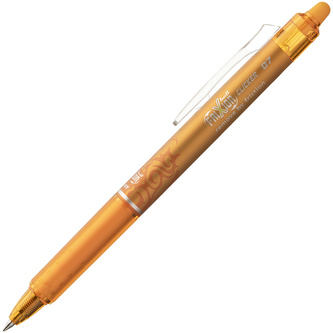 Pilot, Roller FriXion Ball Clicker, 0.7, (M) střední, meruňková oranžová