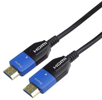 Kabel PremiumCord Ultra High Speed HDMI 2.1 optický 8K@60Hz 4K@120Hz 5m zlacený Kabel PremiumCord Ultra High Speed HDMI 2.1 optický 8K@60Hz 4K@120Hz 5m zlacený