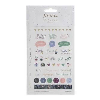 Filofax, Samolepky Garden, multi-fit