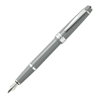 Cross, Plnicí pero Bailey Light, (M) střední, polished grey